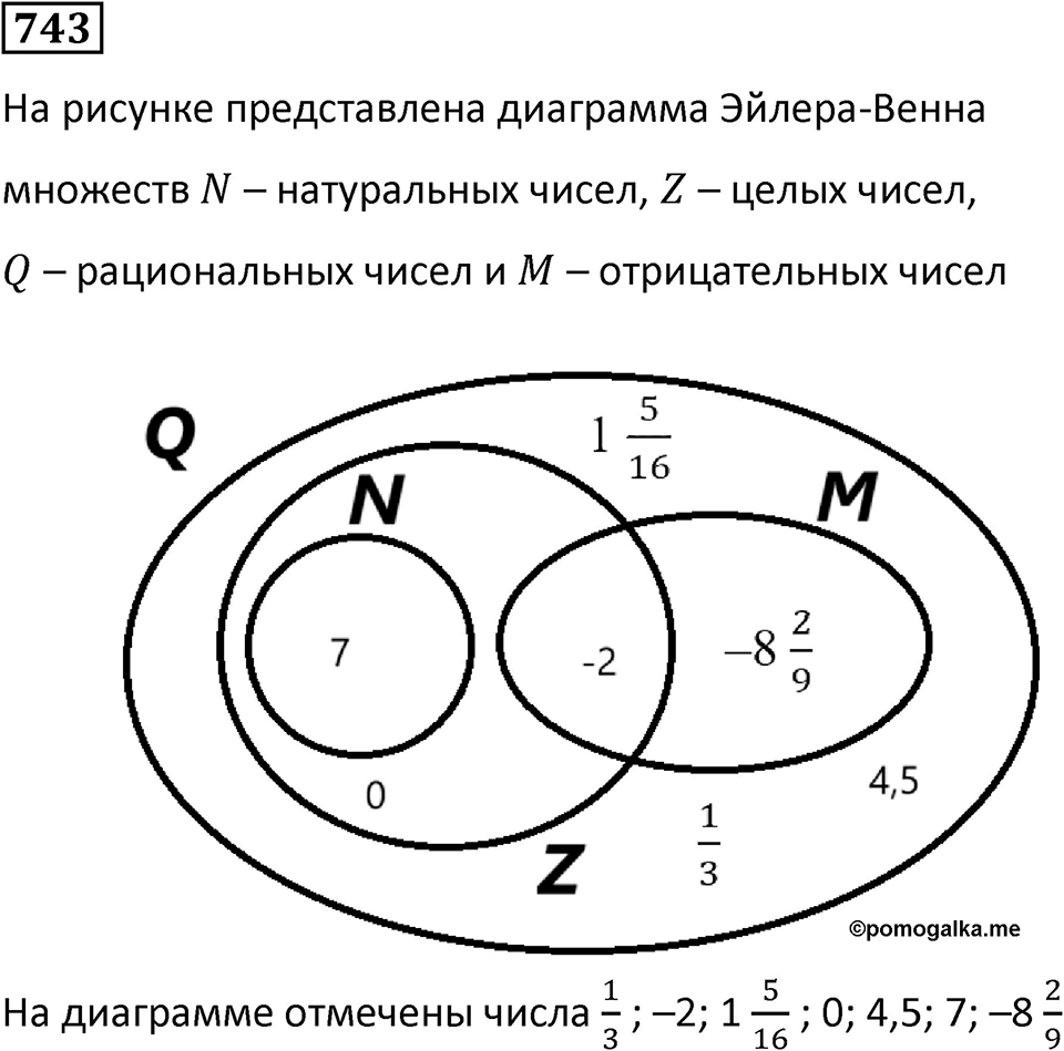 Номер 743 — решение 1
