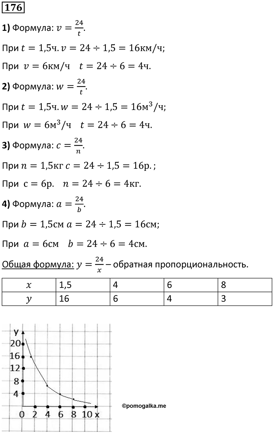 Номер 176 — решение 1