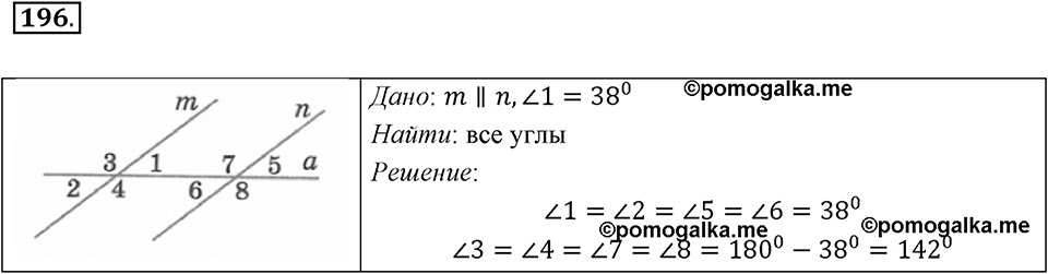 Десятичные дроби. 3.1. Десятичная запись дробей. Номер 196 — решение 1