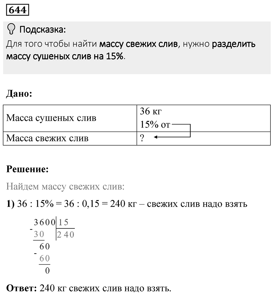 Номер 644 — решение 1