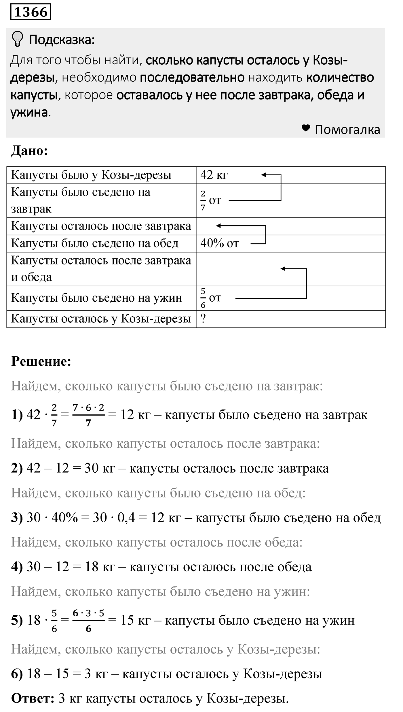 Номер 1366 — решение 2