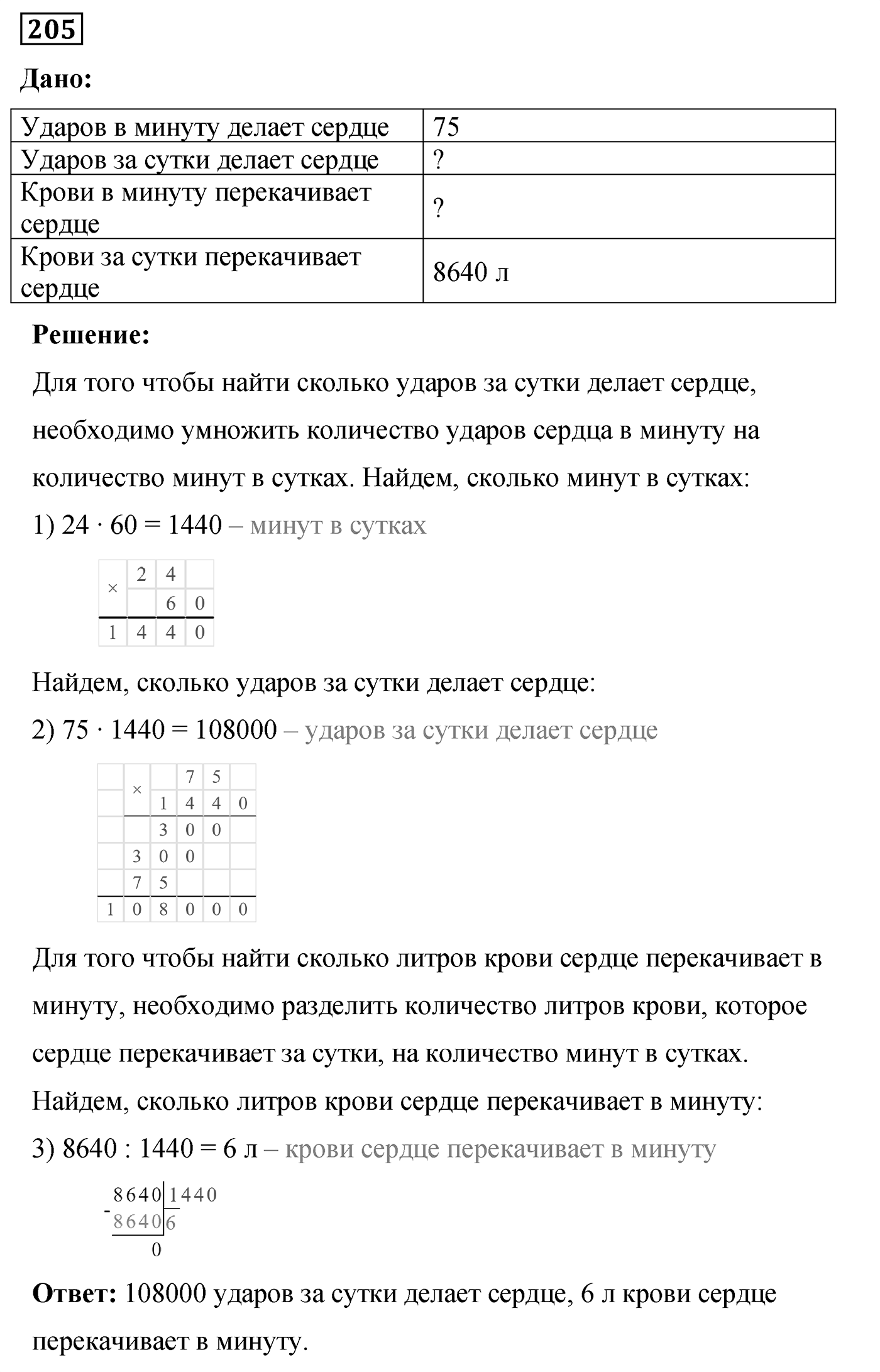 Номер 205 — решение 2