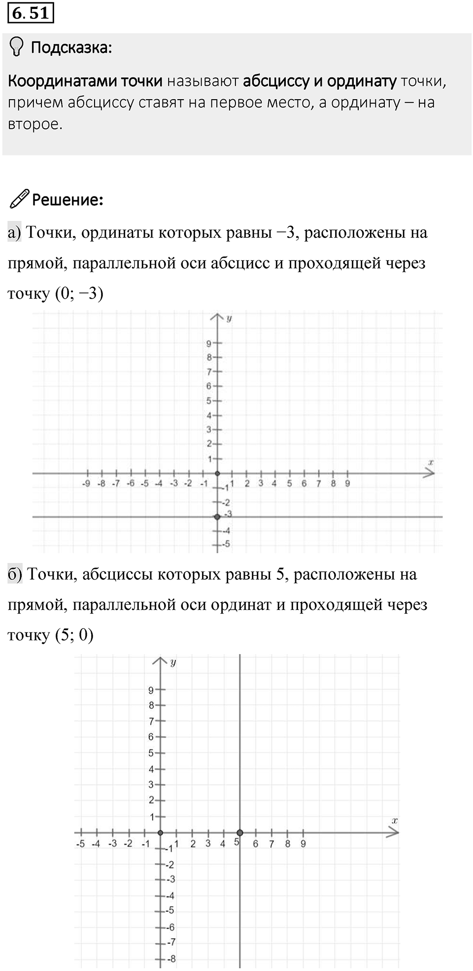 Номер 6.51 — решение 1