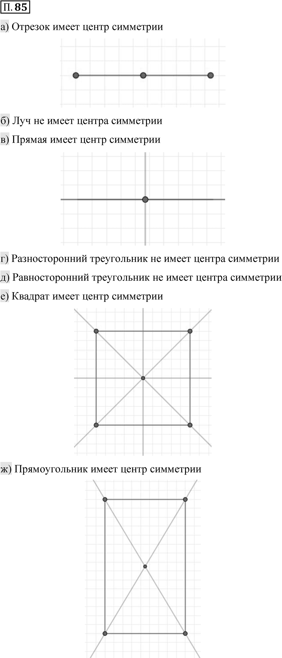 Номер П.85 — решение 1