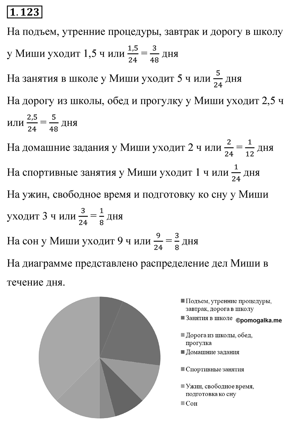 Номер 1.123 — решение 1