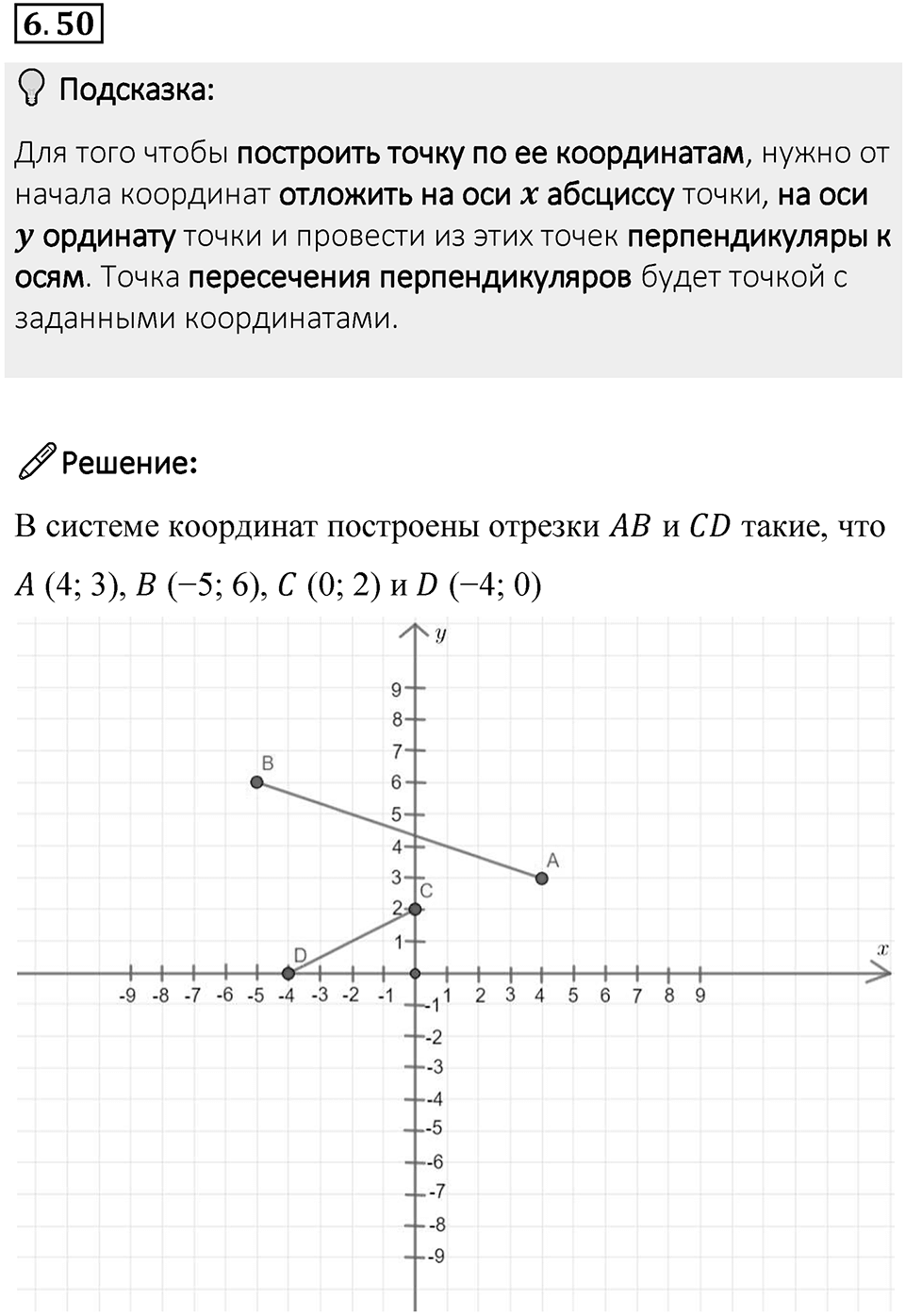 Номер 6.50 — решение 1