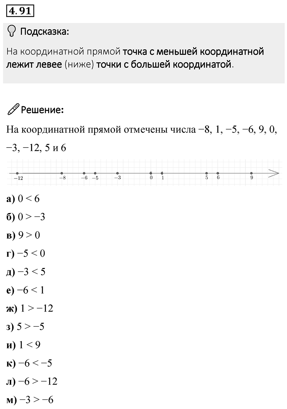 Номер 4.91 — решение 1