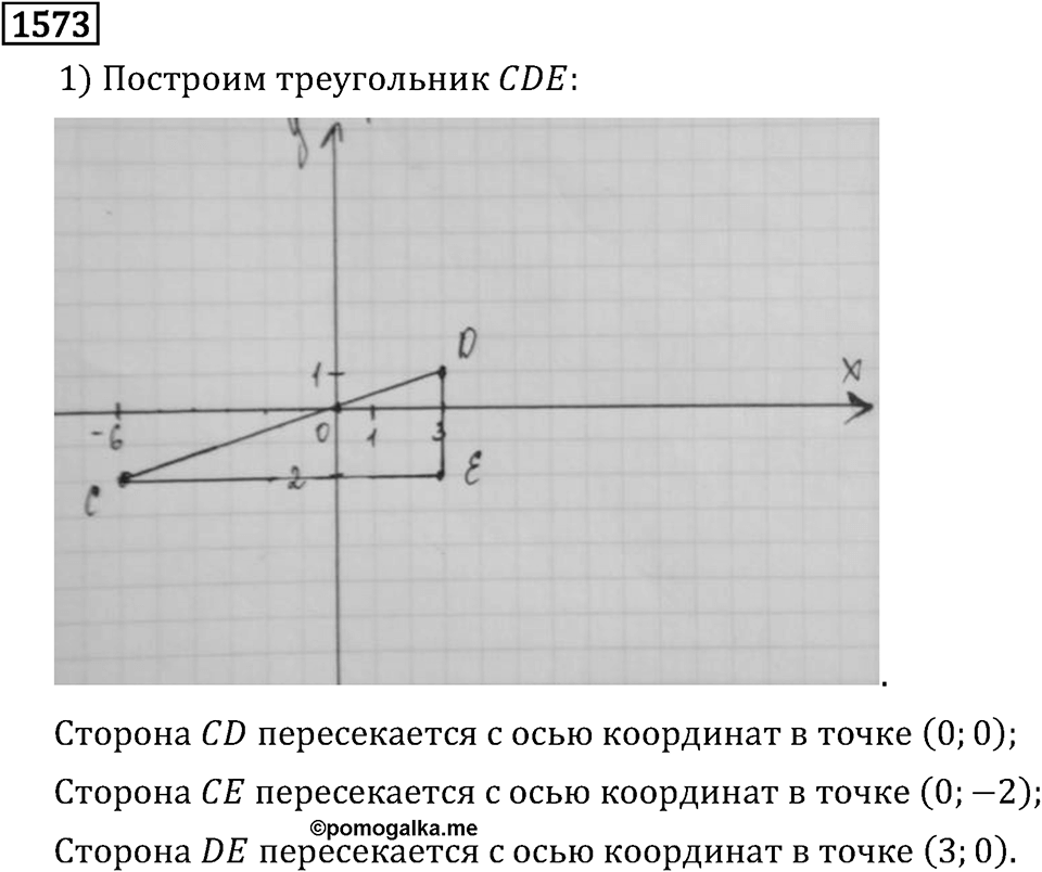Часть 2. Рациональные числа. §9. Координаты на плоскости. Часть 2, номер №684 — решение 3