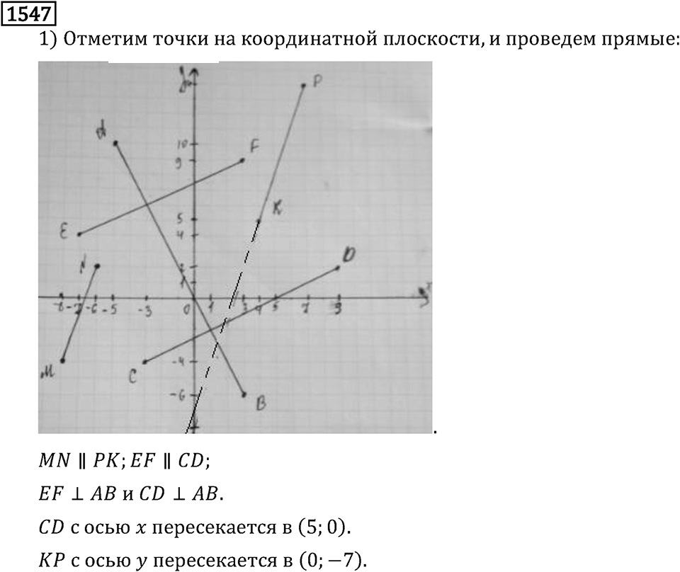 Часть 2. Рациональные числа. §9. Координаты на плоскости. Часть 2, номер №658 — решение 3