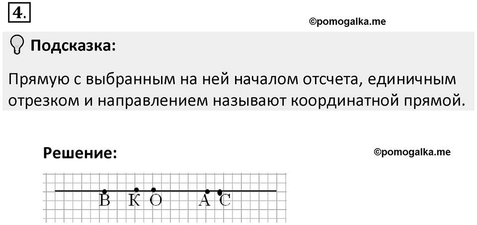 Часть 2. Рациональные числа. §5. Положительные и отрицательные числа. Часть 2, номер №4 — решение 2