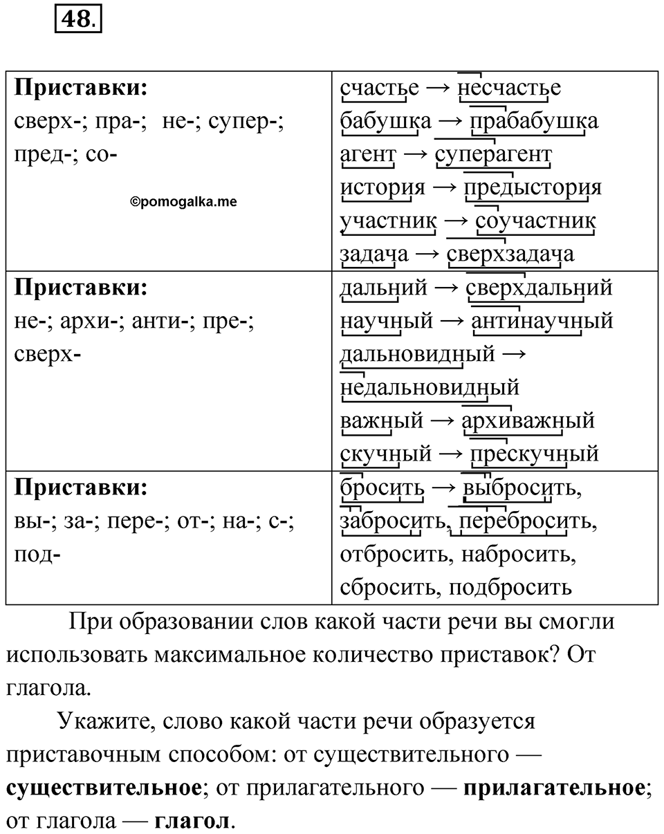 Упражнение 48 — решение 1