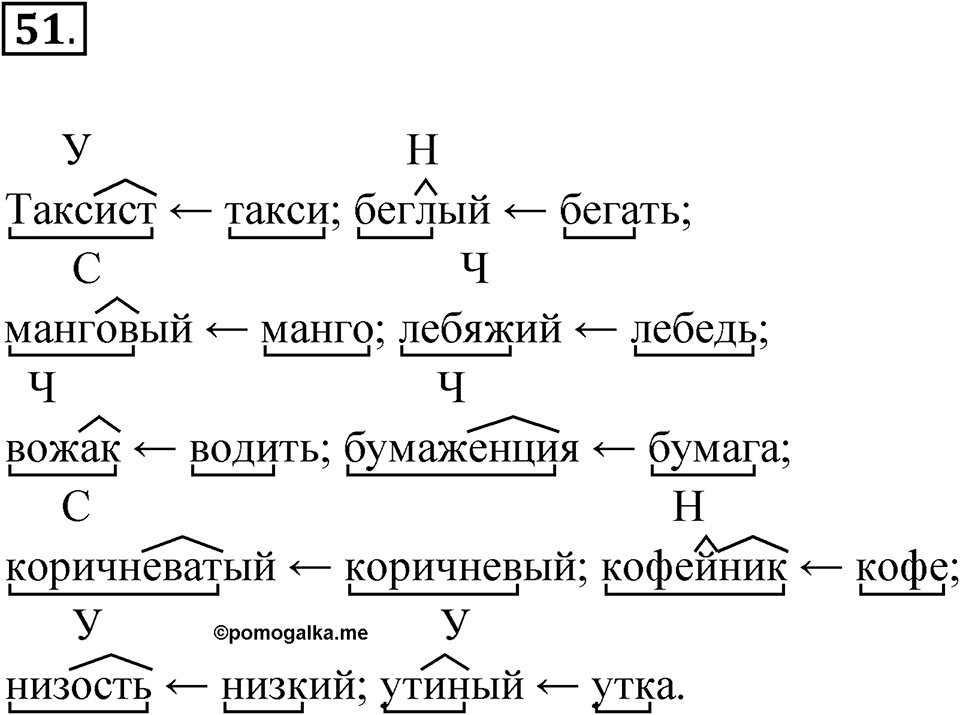 Упражнение 51 — решение 1