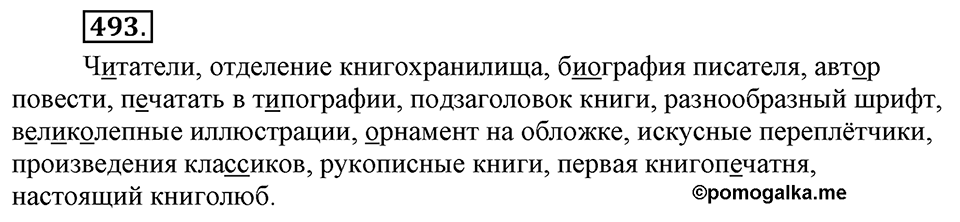 Упражнение 493 — решение 2