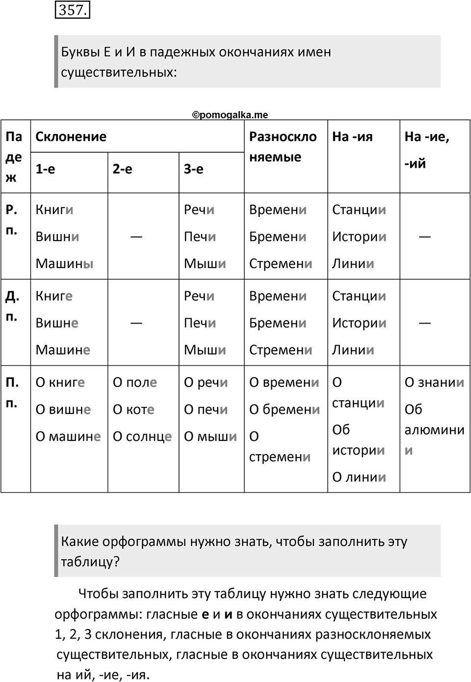 Упражнение 357 — решение 1
