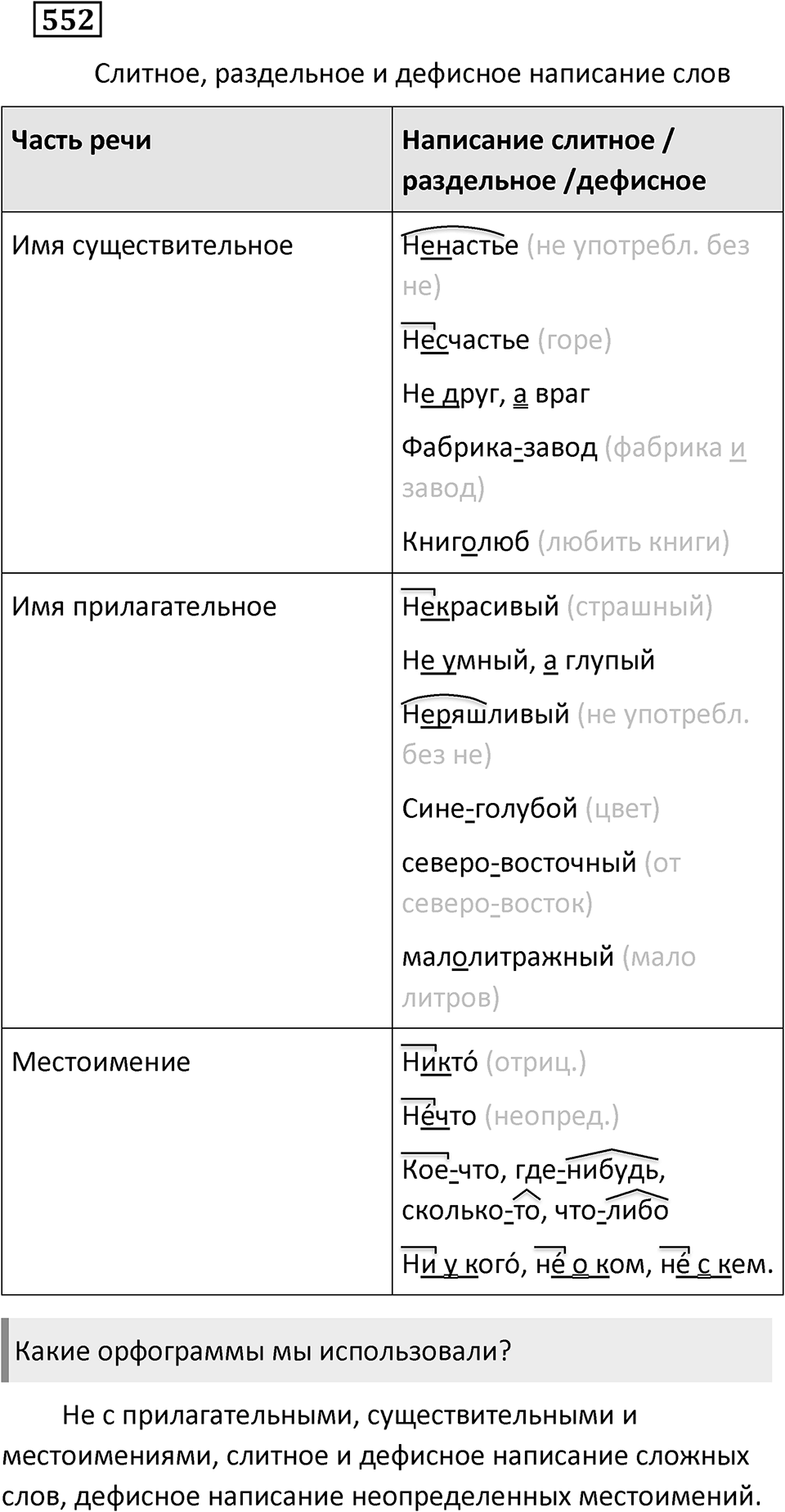 Упражнение 552 — решение 2