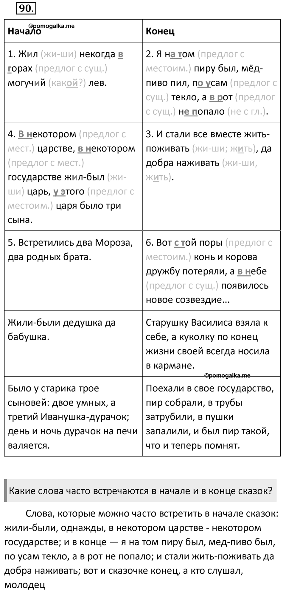 Упражнение 90 — решение 2