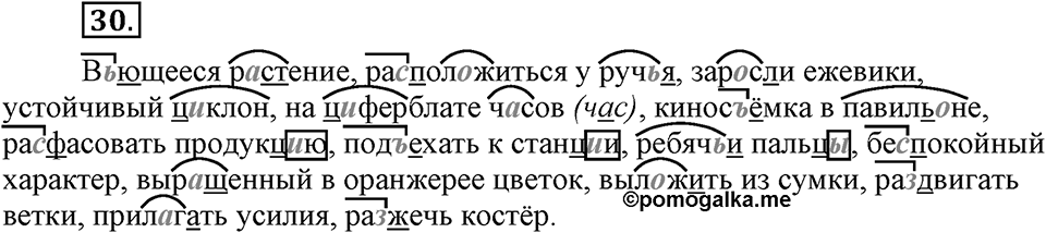 Упражнение 30 — решение 3