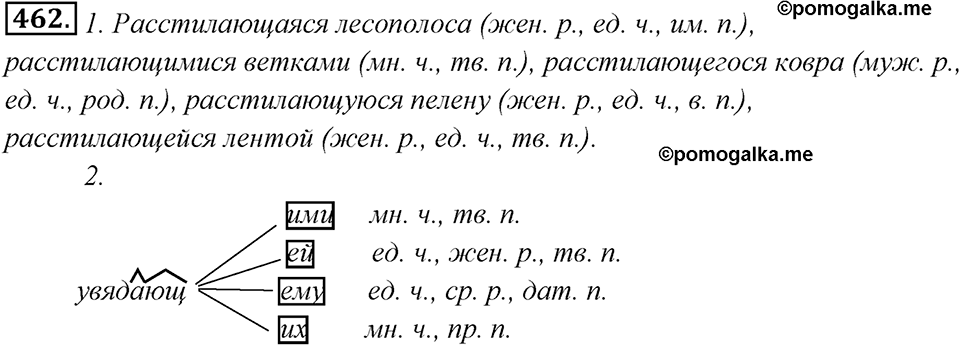 Упражнение 462 — решение 1