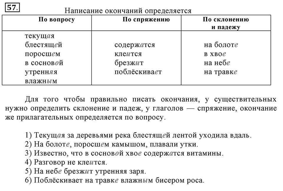 Упражнение 57 — решение 1
