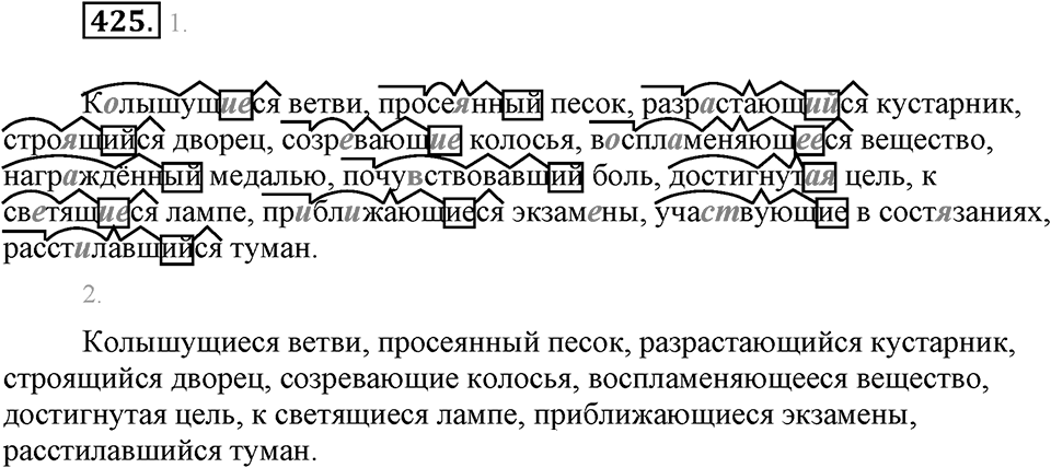 Упражнение 425 — решение 2