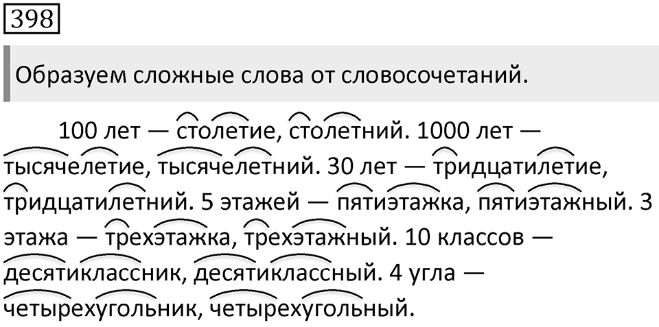 Упражнение 398 — решение 1