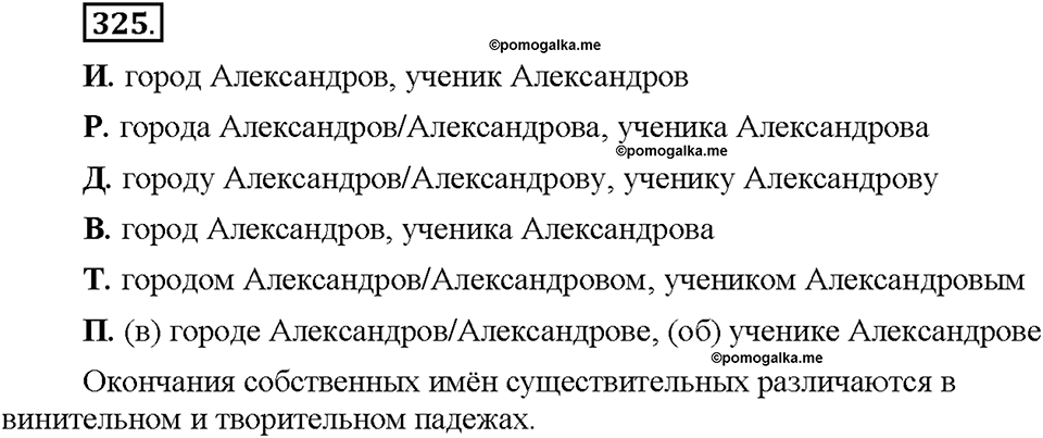 Часть 2. §43. Разряды имен прилагательных по значению. Притяжательные прилагательные. Упражнение №325 — решение 1