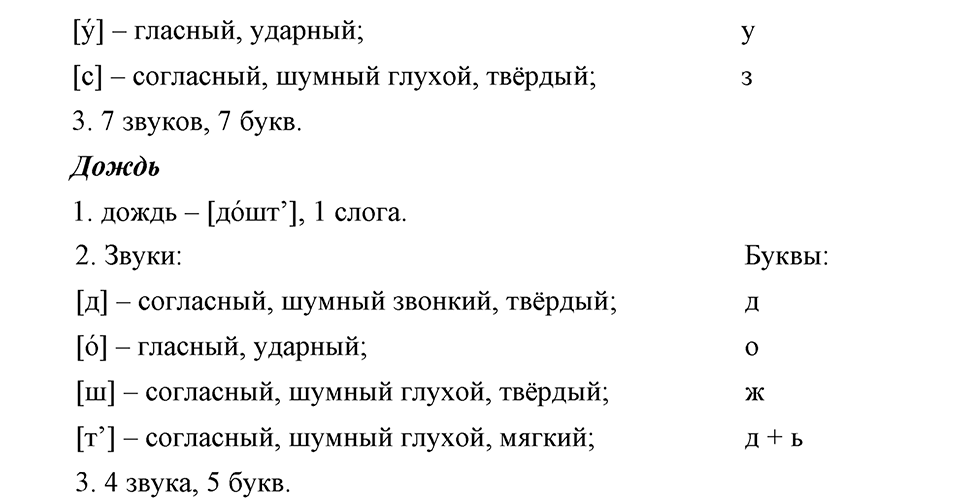 Что значит работать над своей речью?. §5. Слогораздел: открытые и закрытые слоги. Глава 2. Упражнение №60 — решение 2