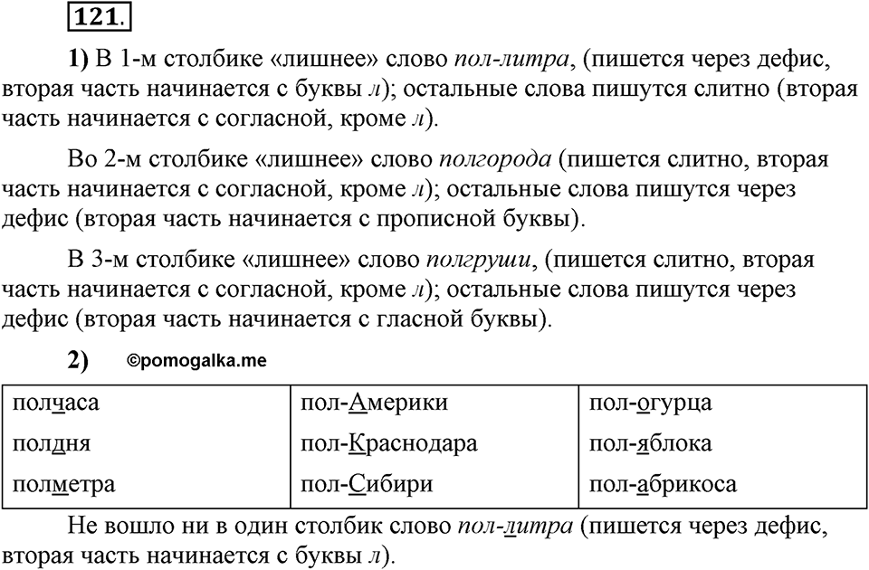 Что такое сферы общения?. §12. Правописание сложных существительных без соединительных гласных. Глава 3. Упражнение №121 — решение 1