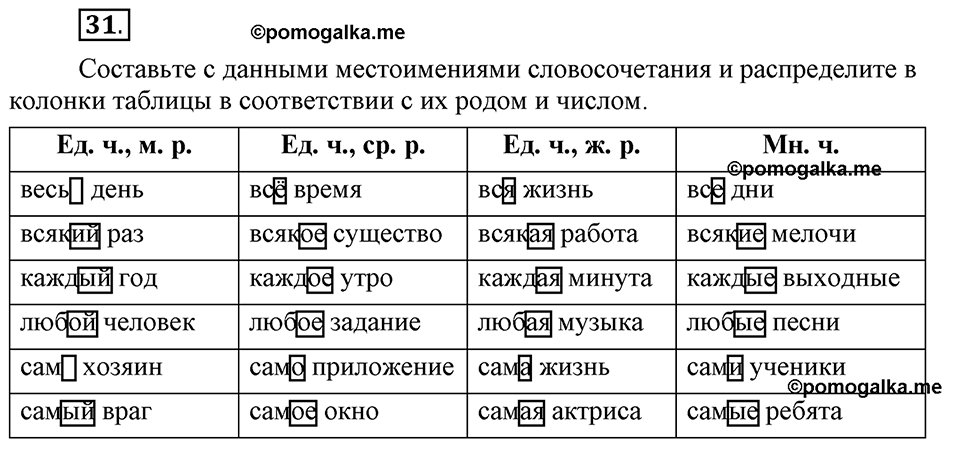 Есть ли правила у беседы?. Глава 8. Упражнение №31 — решение 1