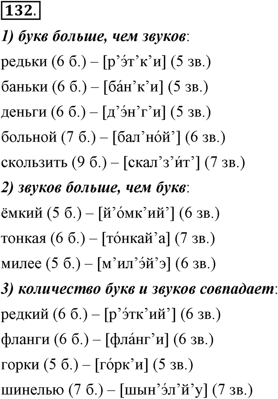 Что значит работать над своей речью?. §13. Современные варианты орфоэпических норм. Глава 2. Упражнение №132 — решение 1