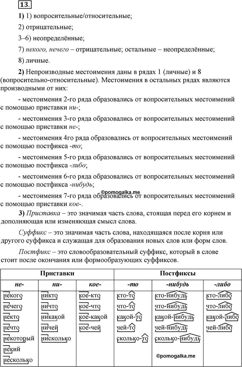 Есть ли правила у беседы?. Глава 8. Упражнение №13 — решение 1