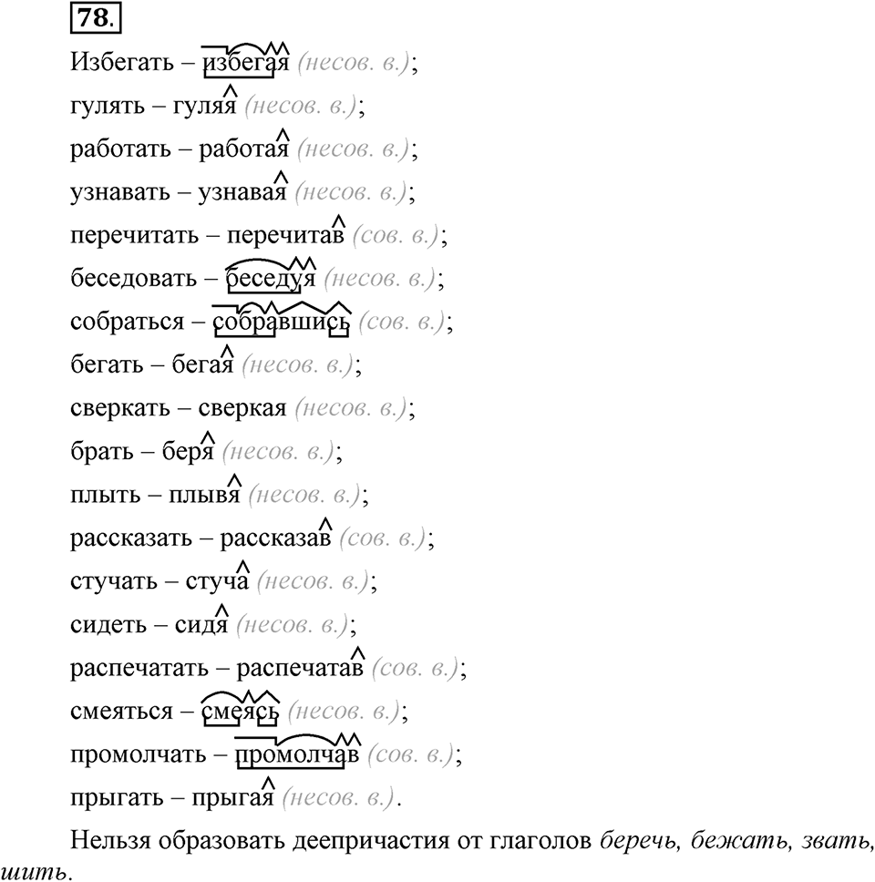 В чём особенности официальных документов?. Глава 6. Упражнение №78 — решение 1