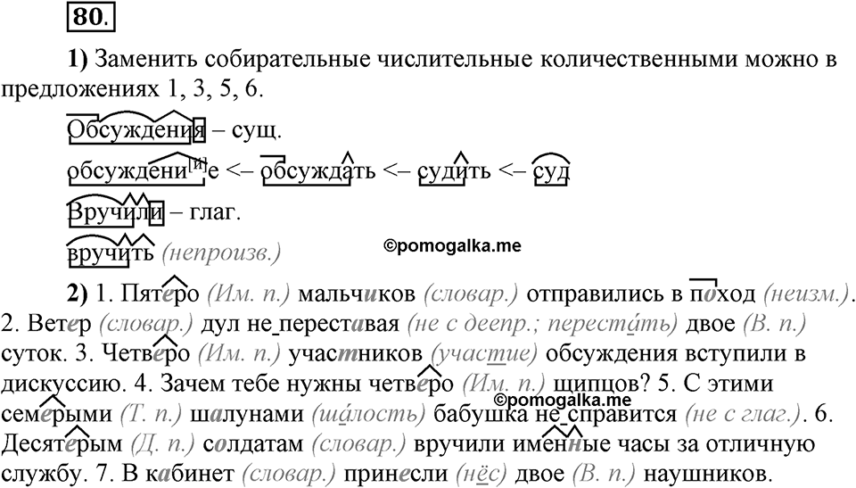 В чём особенности публицистической речи?. Глава 7. Упражнение №80 — решение 1