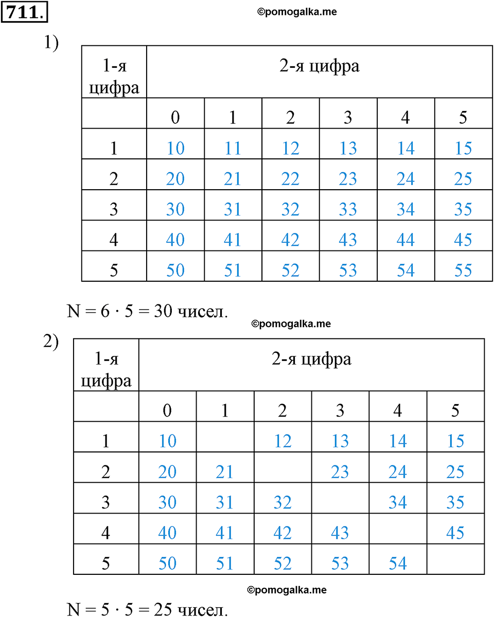 Номер 711 — решение 1