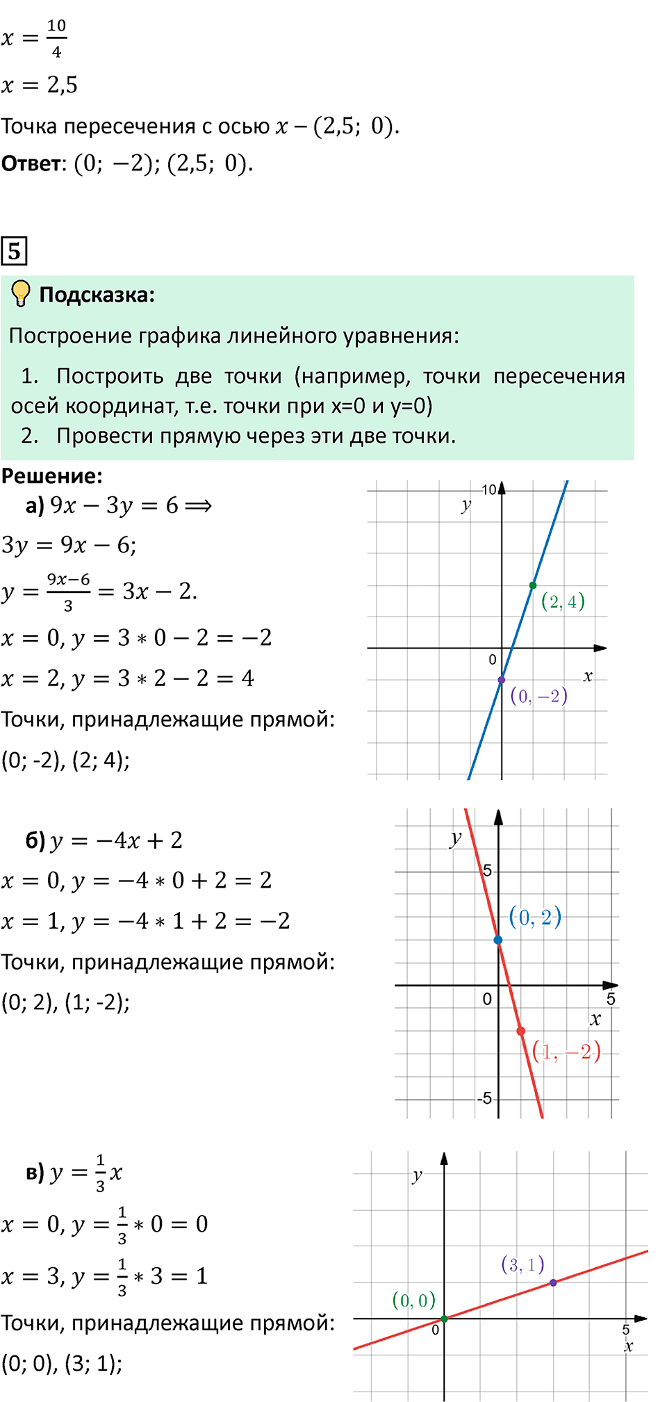 Страница 240. Это надо уметь — решение 3