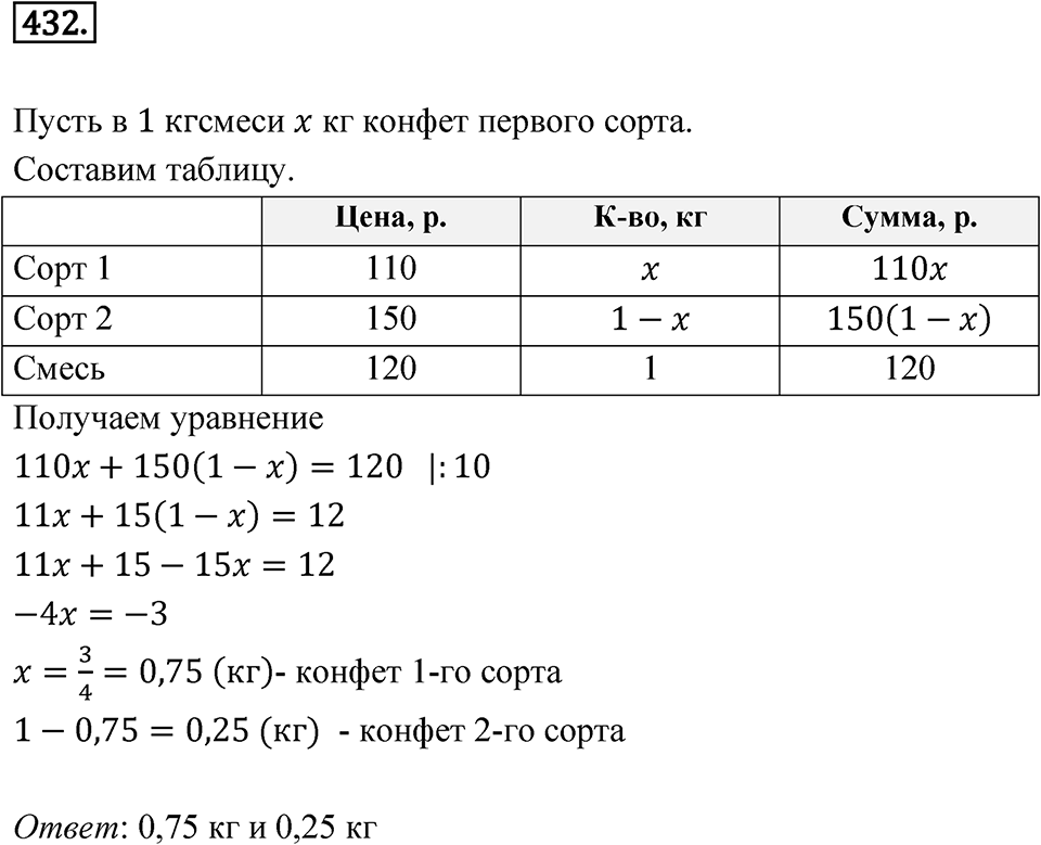 Номер 432 — решение 1