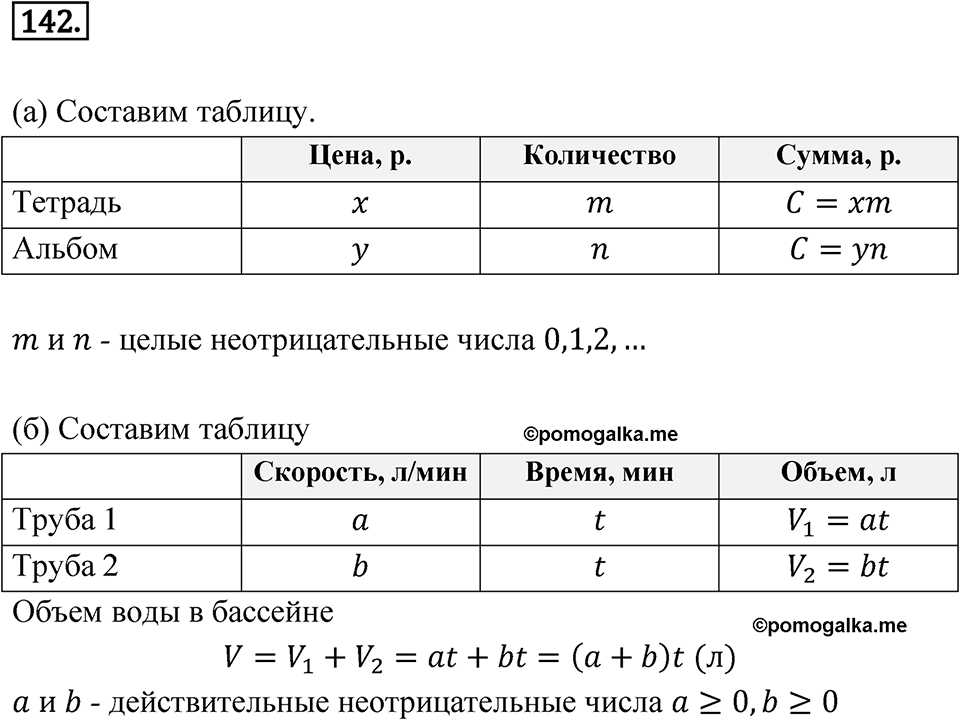 Номер 142 — решение 1
