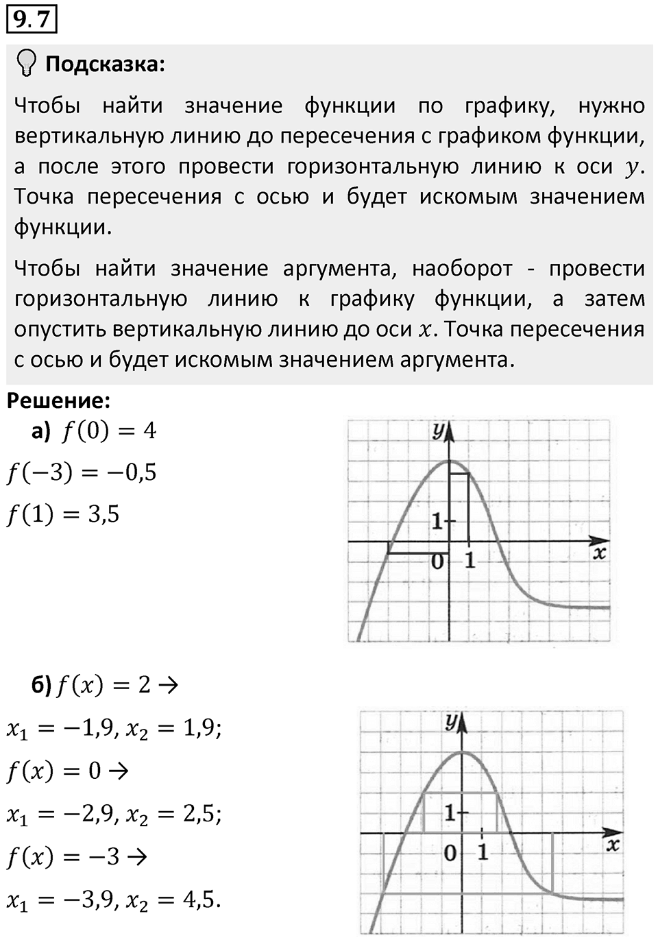 Номер 9.7 — решение 1