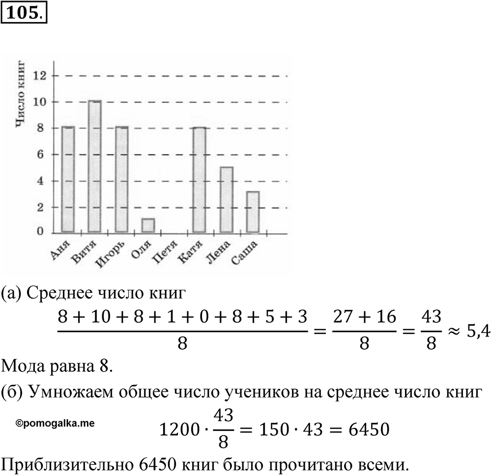 Номер 105 — решение 1