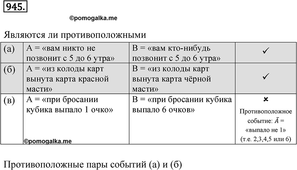 Номер 945 — решение 1