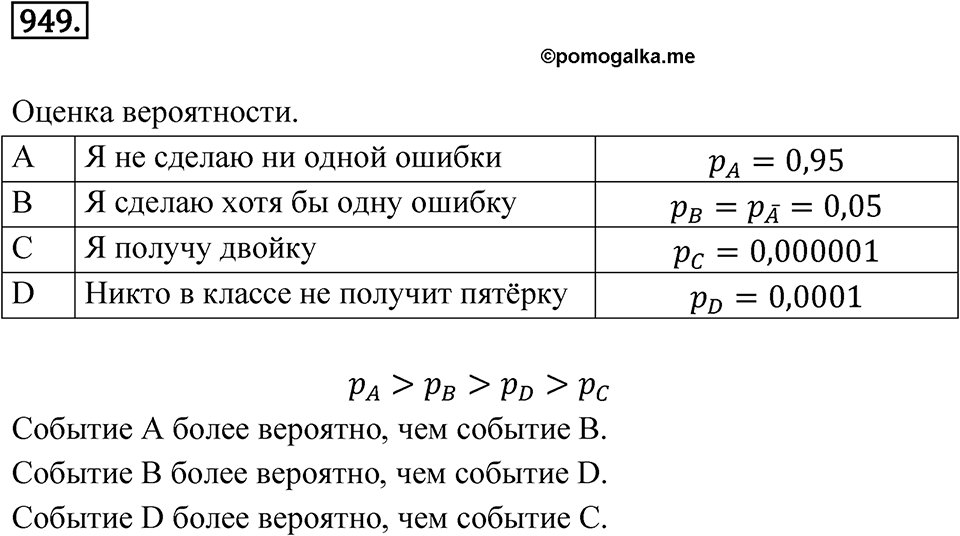 Номер 949 — решение 1