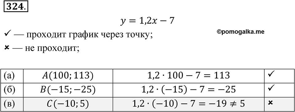 Номер 324 — решение 1