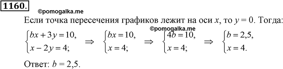 Номер 1160 — решение 2