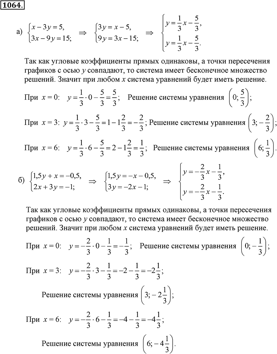 Номер 1064 — решение 2