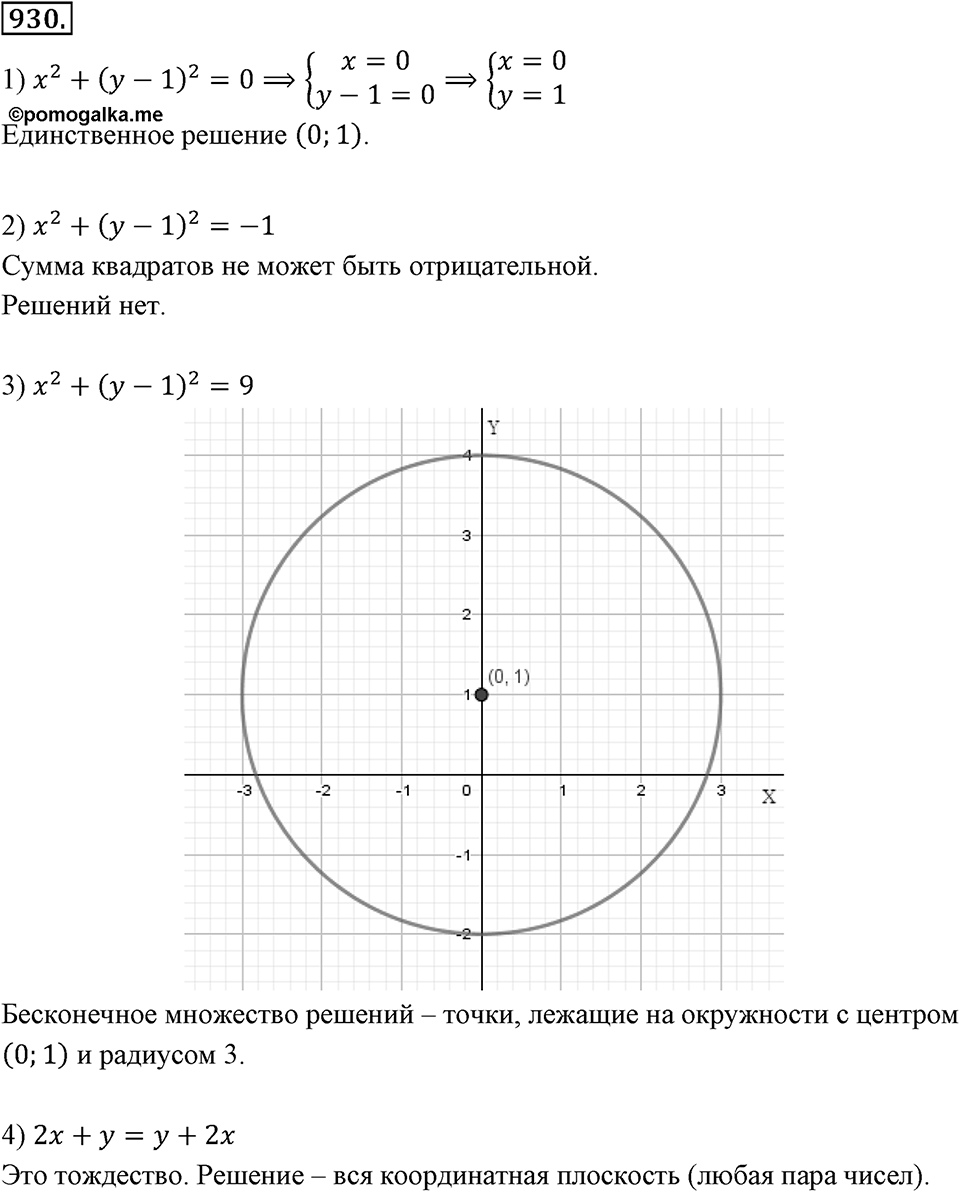 Номер 930 — решение 2