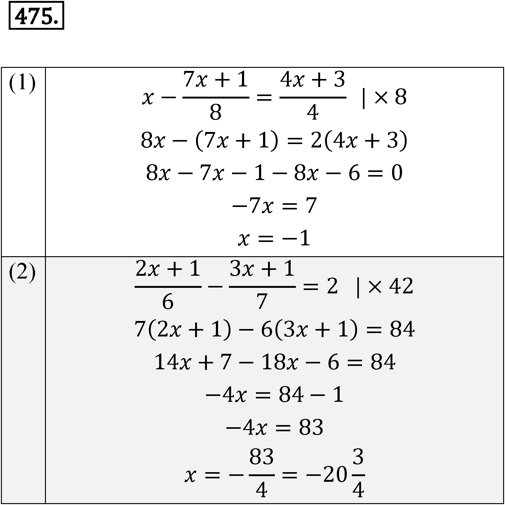 Номер 475 — решение 1