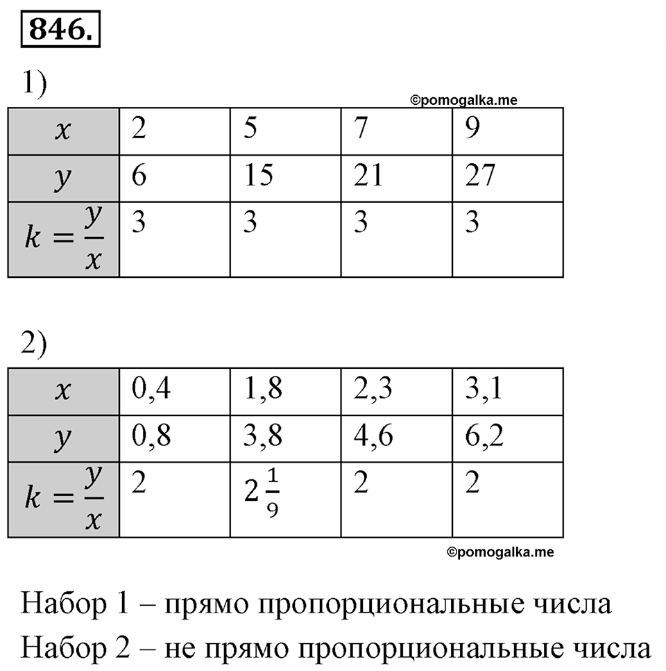 Номер 846 — решение 2