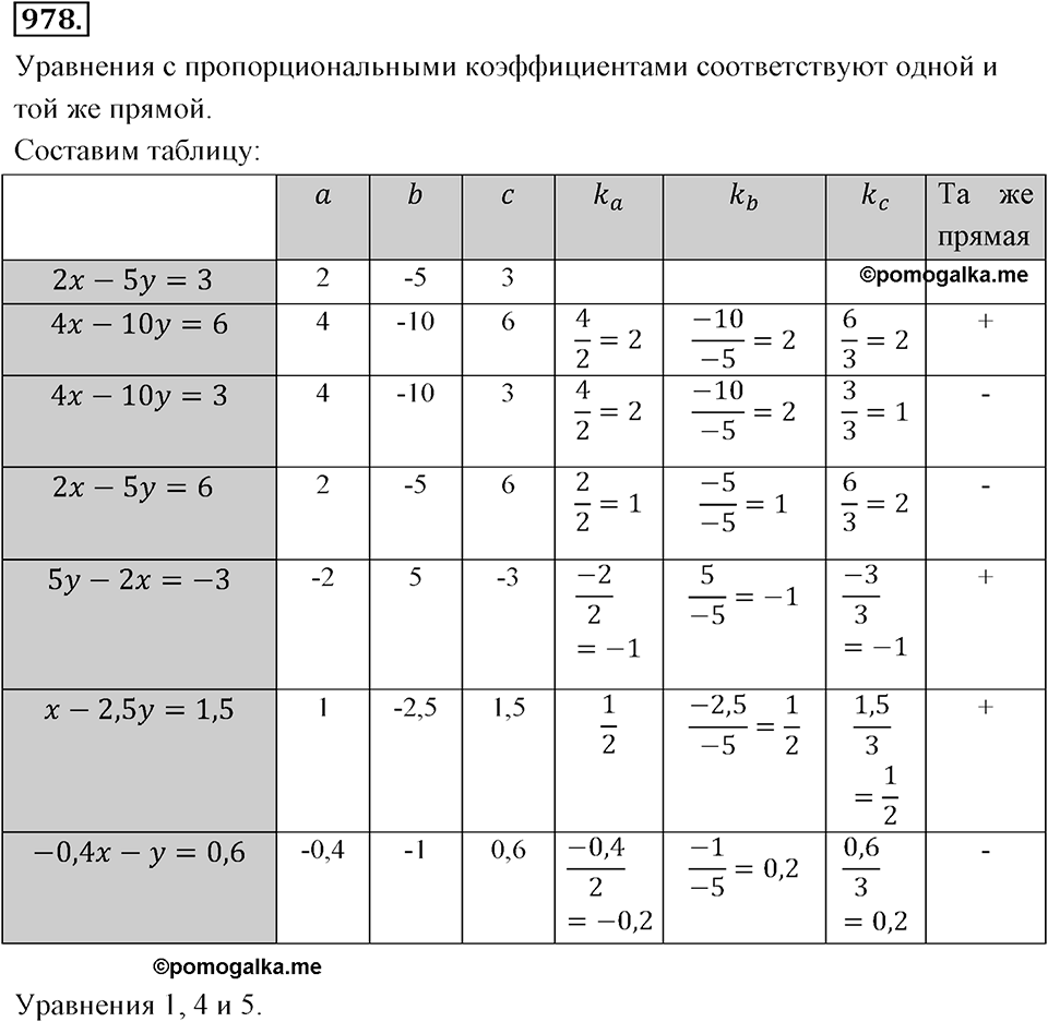 Номер 978 — решение 2