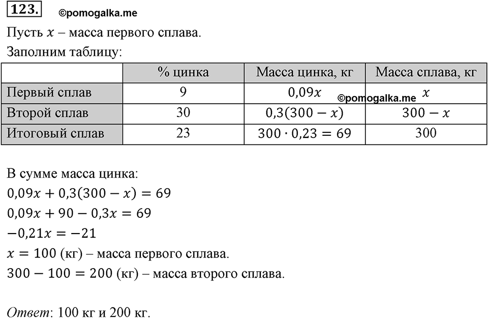 Номер 123 — решение 2