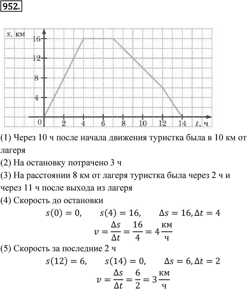 Номер 952 — решение 1